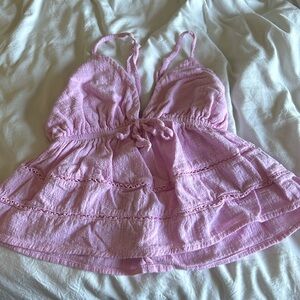 bubblegum pink tank size xs